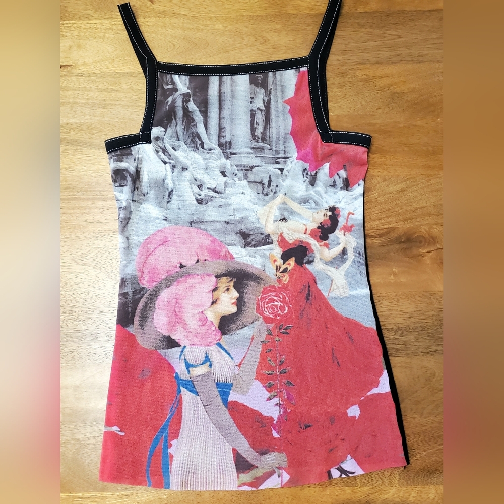 Bebe Moda Mesh Top